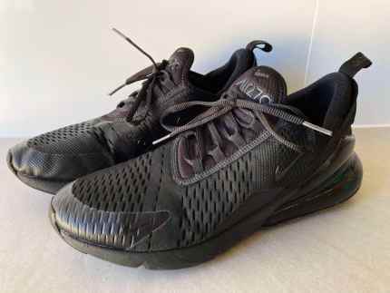 Nike Air Max 270 Black Shoes Size US10 Men s Shoes in Reynella SA Gumtree Australia