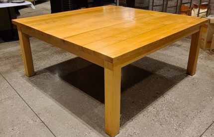 second hand large dining table