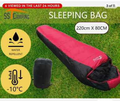 Gumtree sleeping bag best sale