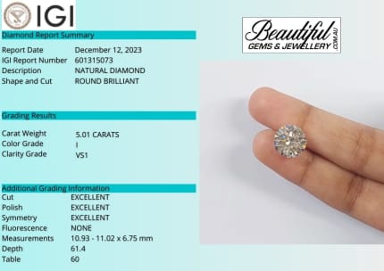 Triple excellent hot sale cut diamond