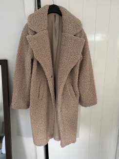 kmart blue teddy coat