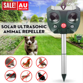 animal repellent solar power ultrasonic pest controller repeller motio |  Pet Products | Gumtree Australia Greater Dandenong - Dandenong | 1301825095