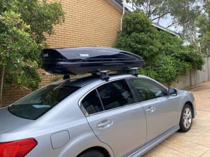 Thule roof best sale box hire