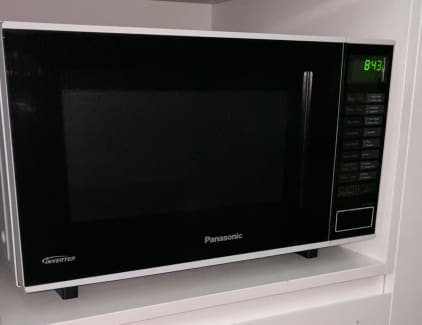 panasonic flatbed inverter microwave oven model nn sf550w