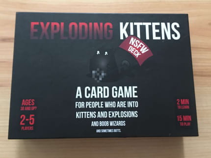 Exploding Kittens Game NSFW Deck 2015, Board Games