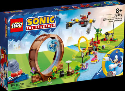 LEGO® Sonic the Hedgehog™ Sonic's Green Hill Zone Loop Challenge 76994 (802  Pieces)