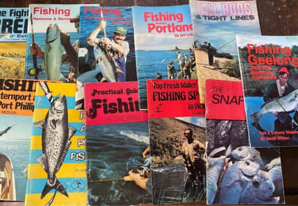 Bulk Lot Vintage Fishing Booklets Local Area Guides Fish Spots