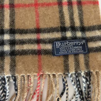 As new authentic Burberry 100% Cashmere check scarf. | Jackets & Coats |  Gumtree Australia Bayside Area - Beaumaris | 1310228849