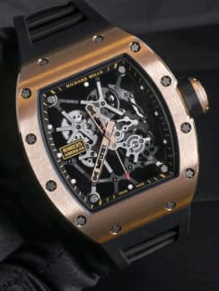 Richard Mille RM 035 Americas in Red Gold Rafael Nadal Gold Toro