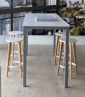 Gumtree bar table and stools hot sale