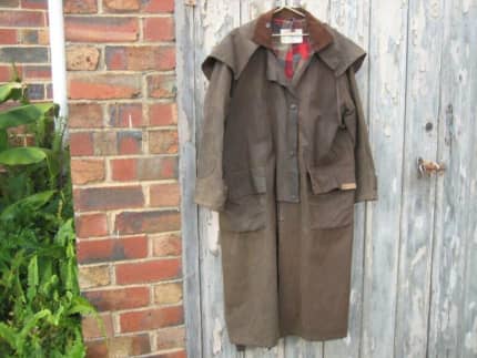 Oilskin riding store coat