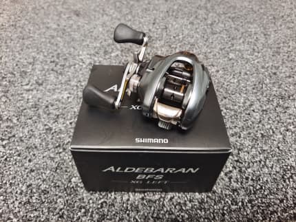 brand new Shimano 2022 Aldebaran bfs xg left fishing reel