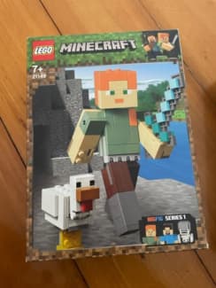 Lego minecraft alex discount bigfig with chicken