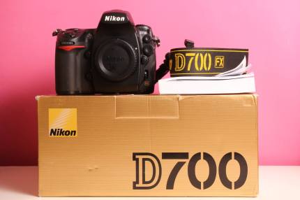 AS NEW Nikon D700 12.1 MP FX Full Frame Digital SLR Camera 3k ...