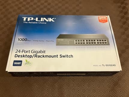 TP-Link TL-SG1024D 24-Port Unmanaged Gigabit Ethernet TL-SG1024D
