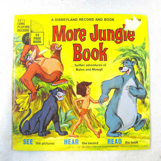 MORE JUNGLE BOOK 1969 Disney 7 inch LP Vinyl Record Music Song & Book |  Collectables | Gumtree Australia Melville Area - Melville | 1303270718