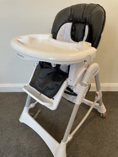 Steelcraft messina dlx cheap high chair silver