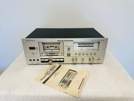 Marantz SD-4000 Two Speed 3 Head Cassette Tape Recorder Deck