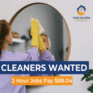 CLEANERS WANTED(GOLD COAST MC)(Your Helpers Home Services) Main Beach Gold Coast City Preview