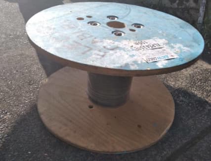 Wooden Electrical Cable Reel. Industrial Style - Great for inside
