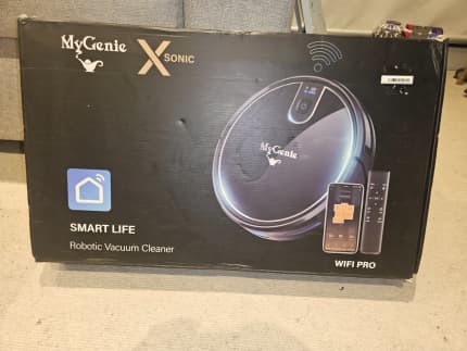 mygenie x sonic robotic vacuum cleaner with mop