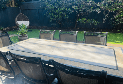 Outdoor dining store set gumtree