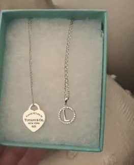 Tiffany necklace clearance gumtree