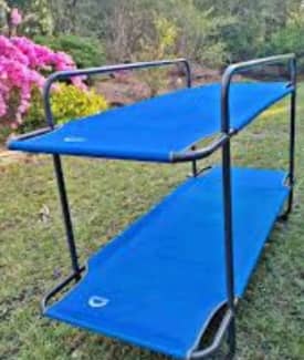 Double bunk clearance camping beds