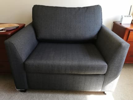 Single Sofa Bed 47 Chair With Mattress