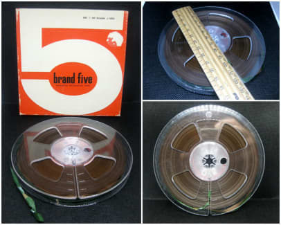 Brand Five 5 Inch Pre-Recorded Reel to Reel Tape (10D5)