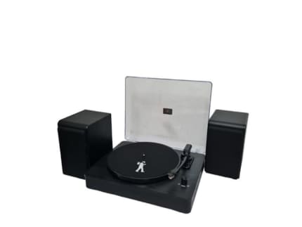 Flea market bluetooth turntable store player & bookshelf speaker set