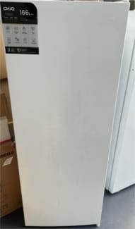 chiq 166 litre vertical freezer