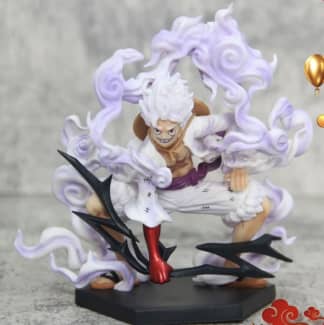 One Piece Nika Luffy Gear 5 Anime Figure Joy Boy Action Figures Statue  Figurine