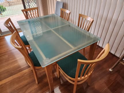 dining table converts to shelves