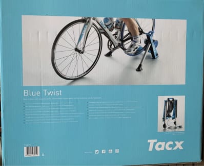 Blue twist bike discount trainer