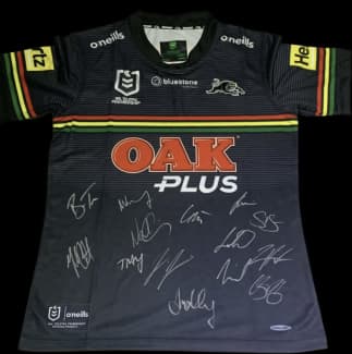 2023 Penrith Panthers Framed Signed Jersey NRL Panthers Rugby