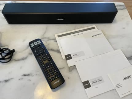 AS NEW   BOSE SOLO 5 TV SOUND SYSTEM SOUND BAR
