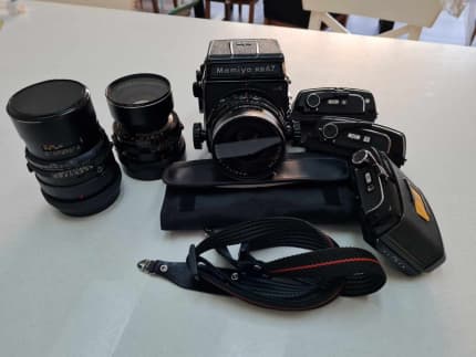 Mamiya RB67 Pro-S w/ 3 lenses and 4 backs | Other Cameras ...