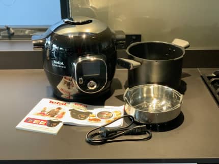 TEFAL Cook4Me+ Pressure Cooker Black CY8518