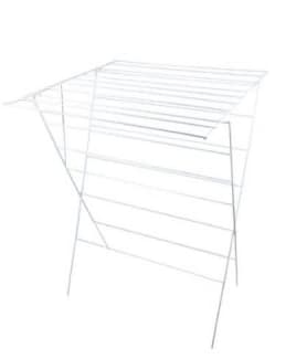 White Large A-Frame Clothes Drying Rack