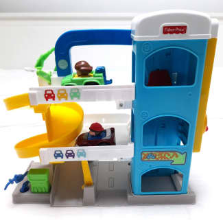 Fisher price cheap helpful neighbours garage