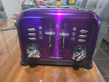 Morphy richards purple toaster best sale