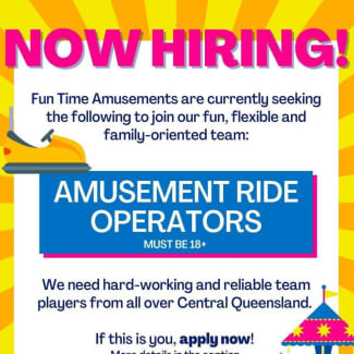 Amusement Ride Operators(MARYBOROUGH)(Fun Time Amusements) Granville Fraser Coast Preview