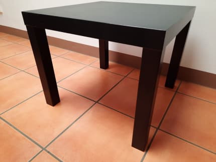 black corner side table