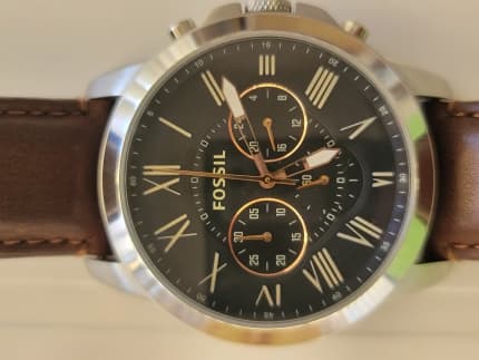 Fossil watch chronograph discount instructions