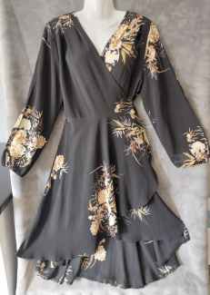 Caroline morgan wrap dress best sale