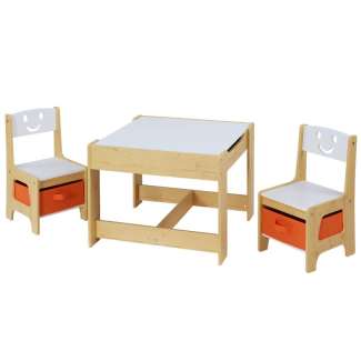 3PCS Kids Table and Chairs Set Activity Desk Chalkboard Toys Storage B Toys Outdoor in Keilor East VIC Gumtree Australia