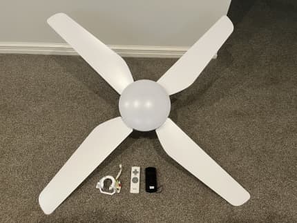 Arlec 4 Blade Dc Ceiling Fan White With