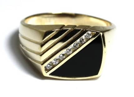 Mens gold ring on sale gumtree