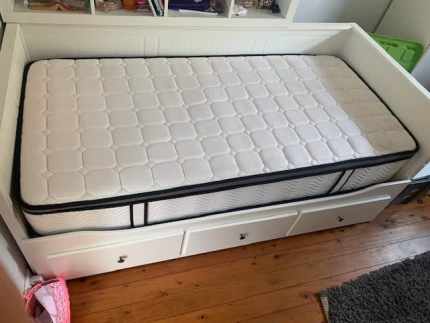 single bed frame with mattress included